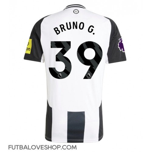 Dres Newcastle United Bruno Guimaraes #39 Domáci 2024-25 Krátky Rukáv